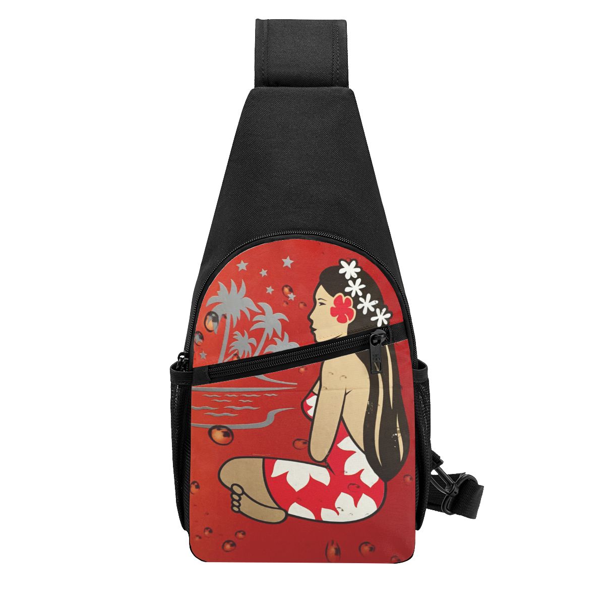 Sling Backpack Shoulder - Bolsa de peito Hinano Tahiti para