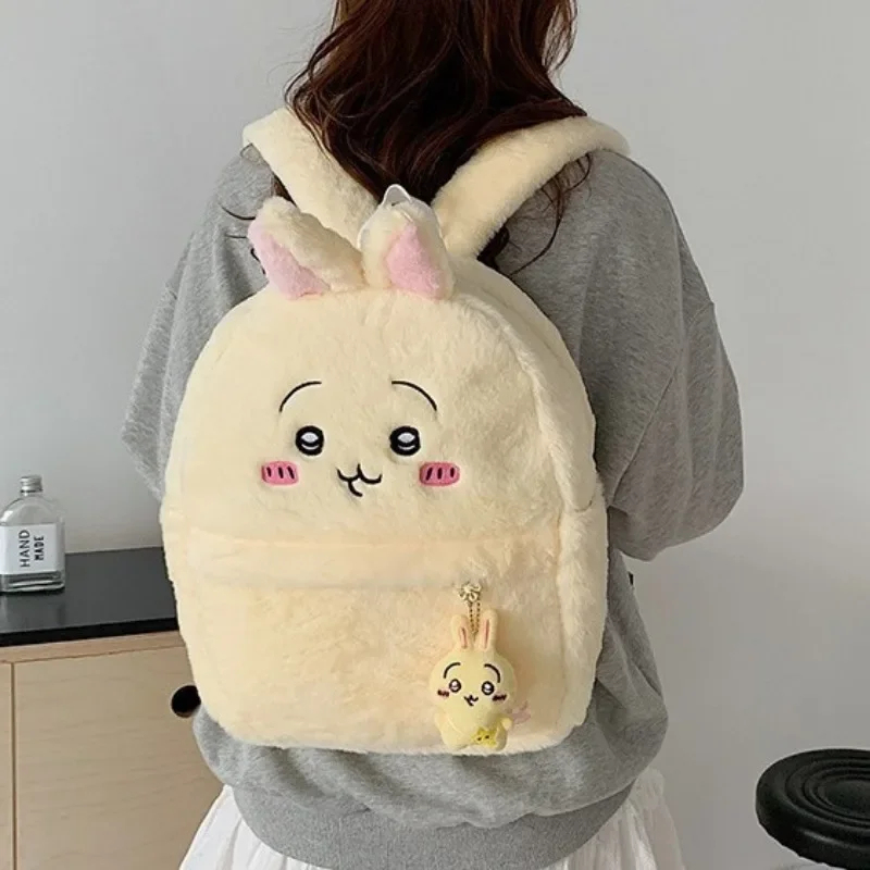 School Backpack Teen - Mochila Chiikawa, fofa, de anime, Chii
