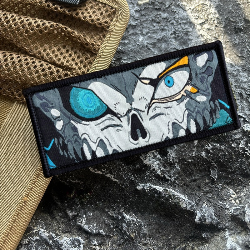 Urban Backpack Tactical - Patches táticos de anime, emblemas de