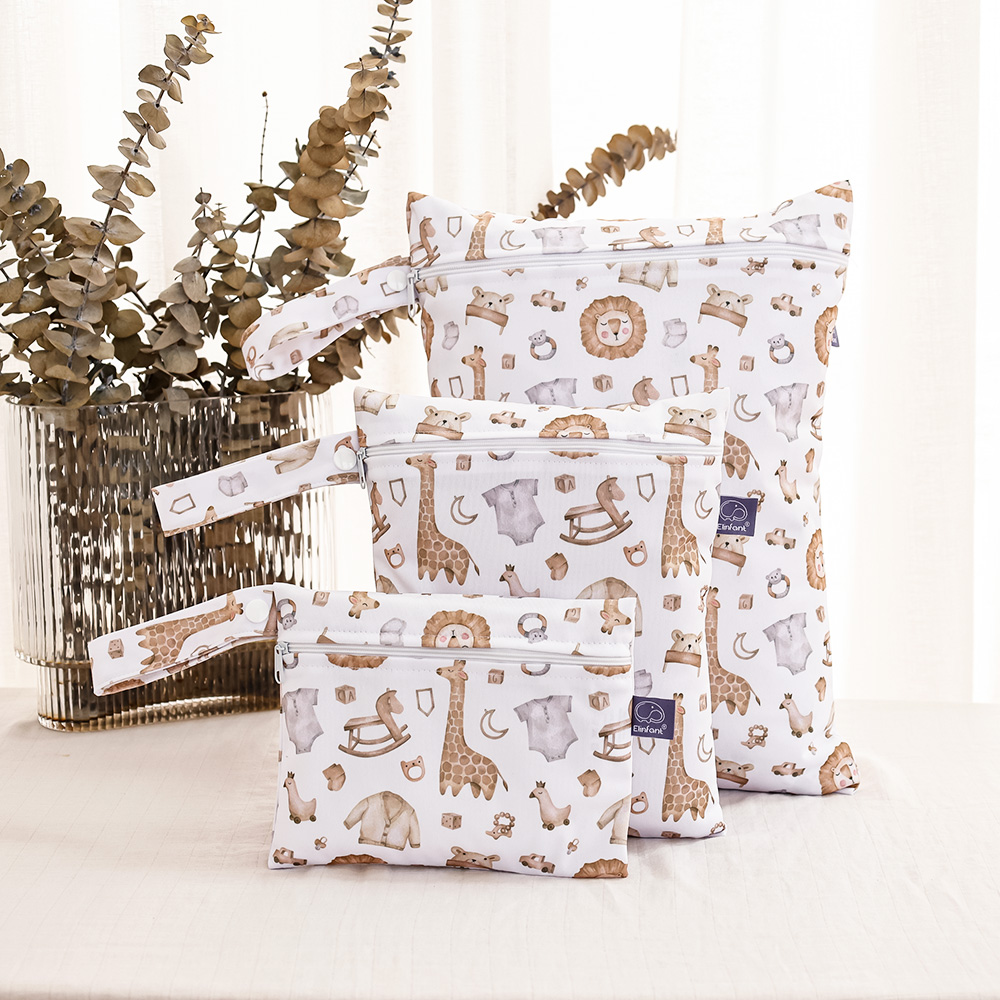 Backpack Diaper Bag - Elinfant 3 PCS Bolsa de cosméticos