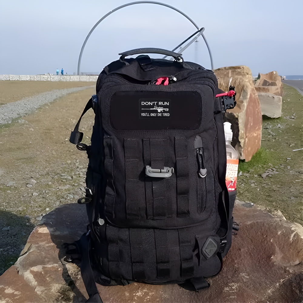 Não corra diversão meme moral  - Urban Backpack Tactical avaliação e preço