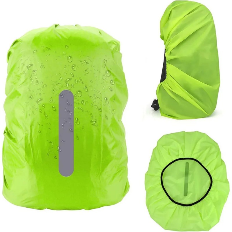 Mochila reflexiva à prova d'ág - Rain Cover Backpack avaliação e preço