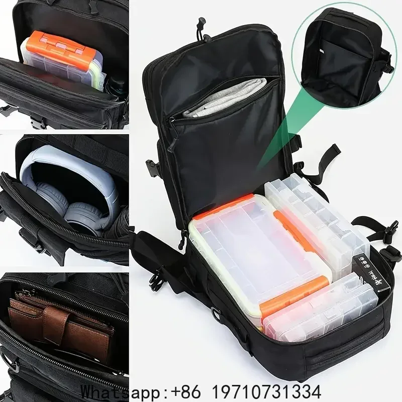 Mochila Impermeável 1000D para - Sling Backpack Shoulder avaliação e preço