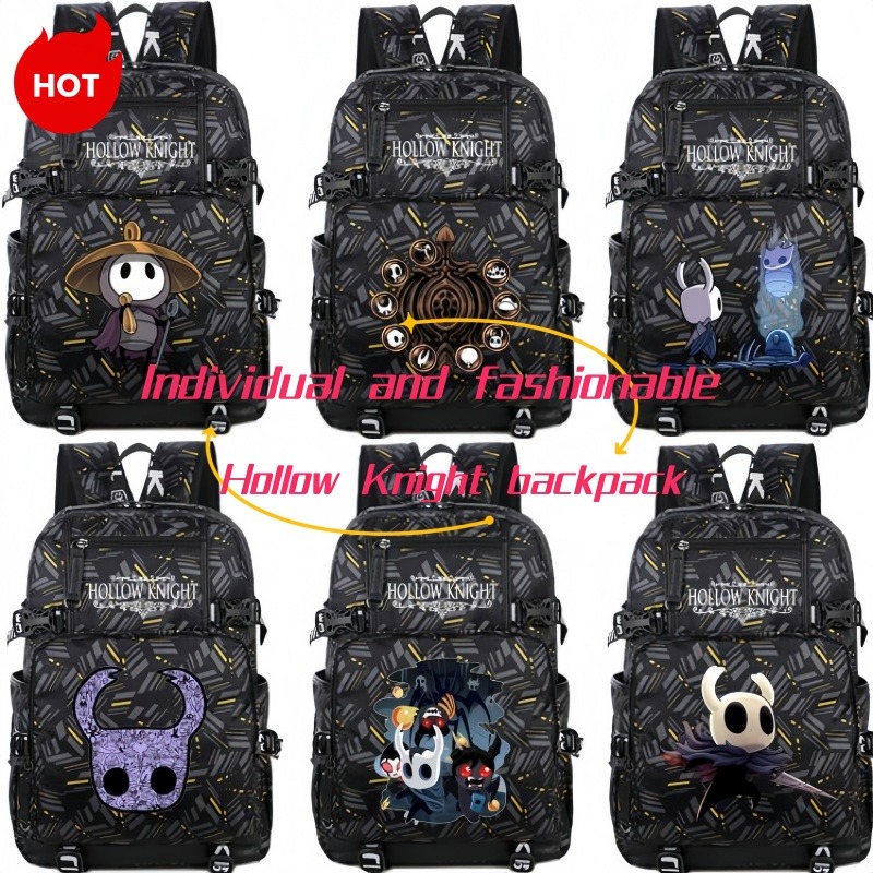 Mochila de cavaleiro oco anime - School Backpack Teen avaliação e preço