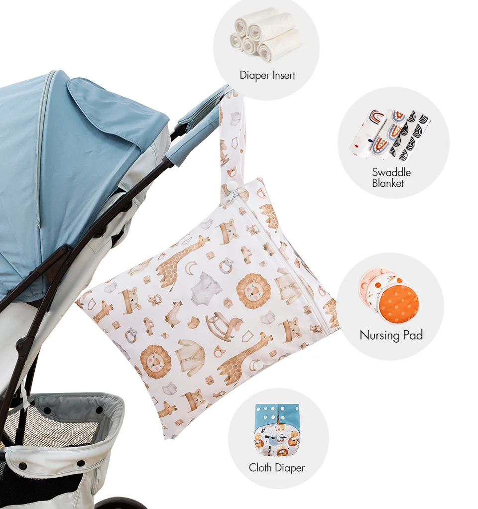 3 pçs saco de cosméticos de la - Backpack Diaper Bag avaliação e preço