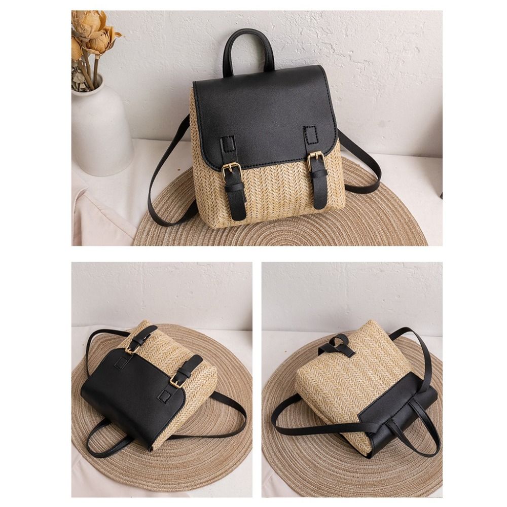 Bolsa Versátil em Couro PU, Mo - Leather Backpack Vintage avaliação e preço