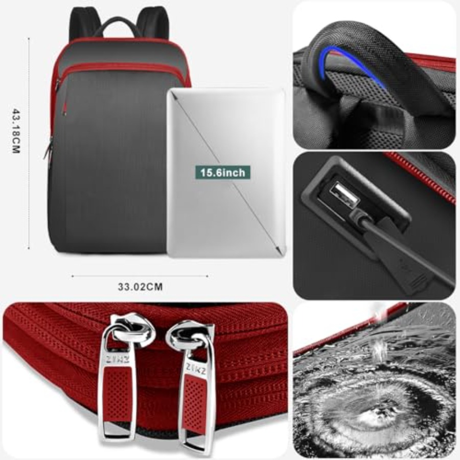 Mochila para laptop fina e exp - Laptop Backpack 15.6 avaliação e preço