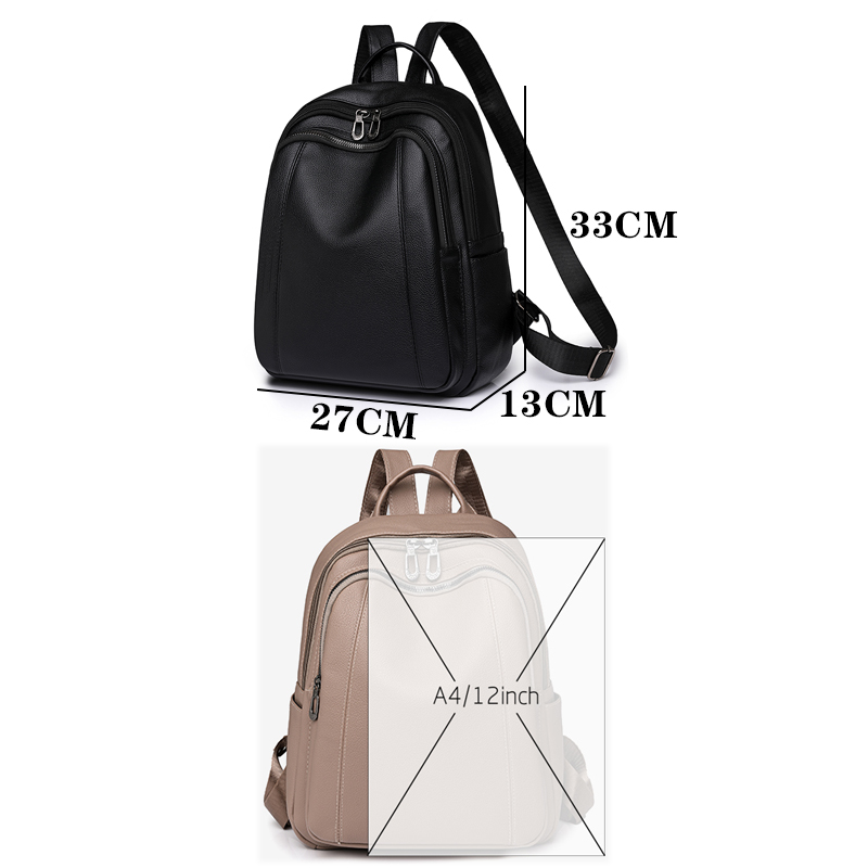 Mochila de couro de alta quali - Leather Backpack Vintage avaliação e preço