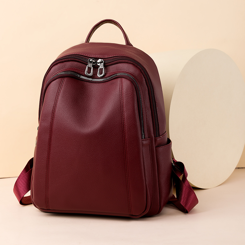 Mochila de couro de alta quali - Leather Backpack Vintage avaliação e preço