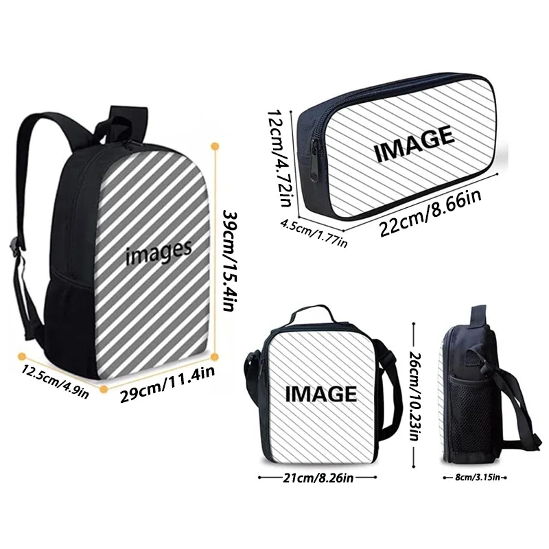 Criança bonito anime powerpuff - School Backpack Teen avaliação e preço