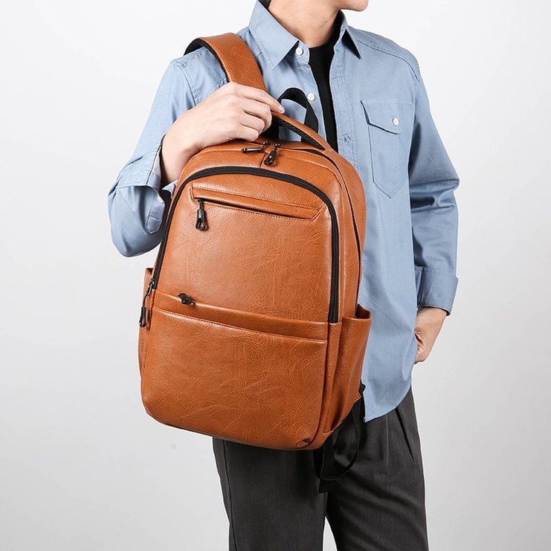 Mochila Executiva de Couro Pre - Laptop Backpack 15.6 avaliação e preço