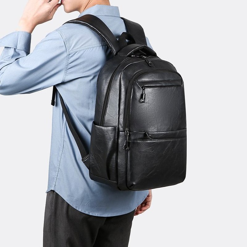 Mochila Executiva de Couro Pre - Laptop Backpack 15.6 avaliação e preço
