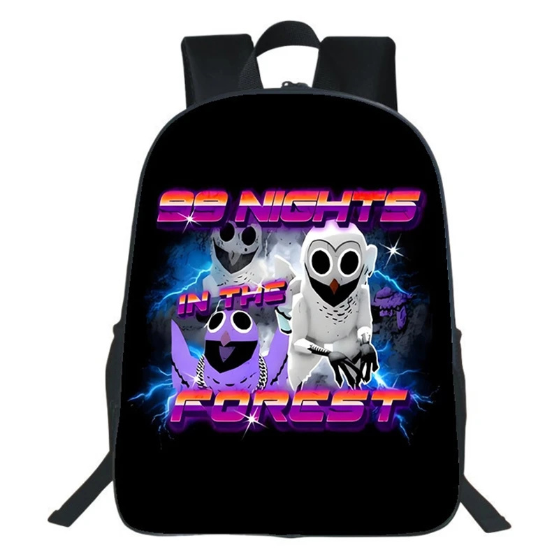 99 noites na floresta jogo moc - School Backpack Teen avaliação e preço